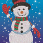 Sequin Art Red Norman The Snowman, Sparkling Arts and Crafts Kit; Creative Crafts for Adults and Kids