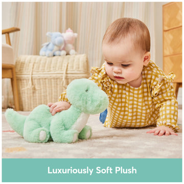 Gund Baby Fern Dinosaur Plush, Stuffed Animal For Babies And Toddlers, Green, 10