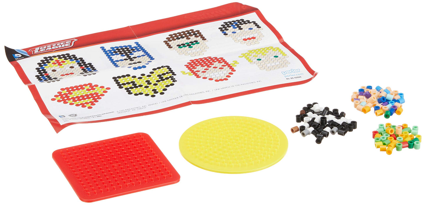 Perler Beads Justice League Fuse Bead Bucket Craft Activity Kit, 8504 pcs