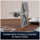 4D Build, Star Wars Imperial Tie Fighter 3D Model Kit 120 Pcs, Star Wars Toys, Desk D  Cor, Star Wars Collectible, 3D Puzzles Fo