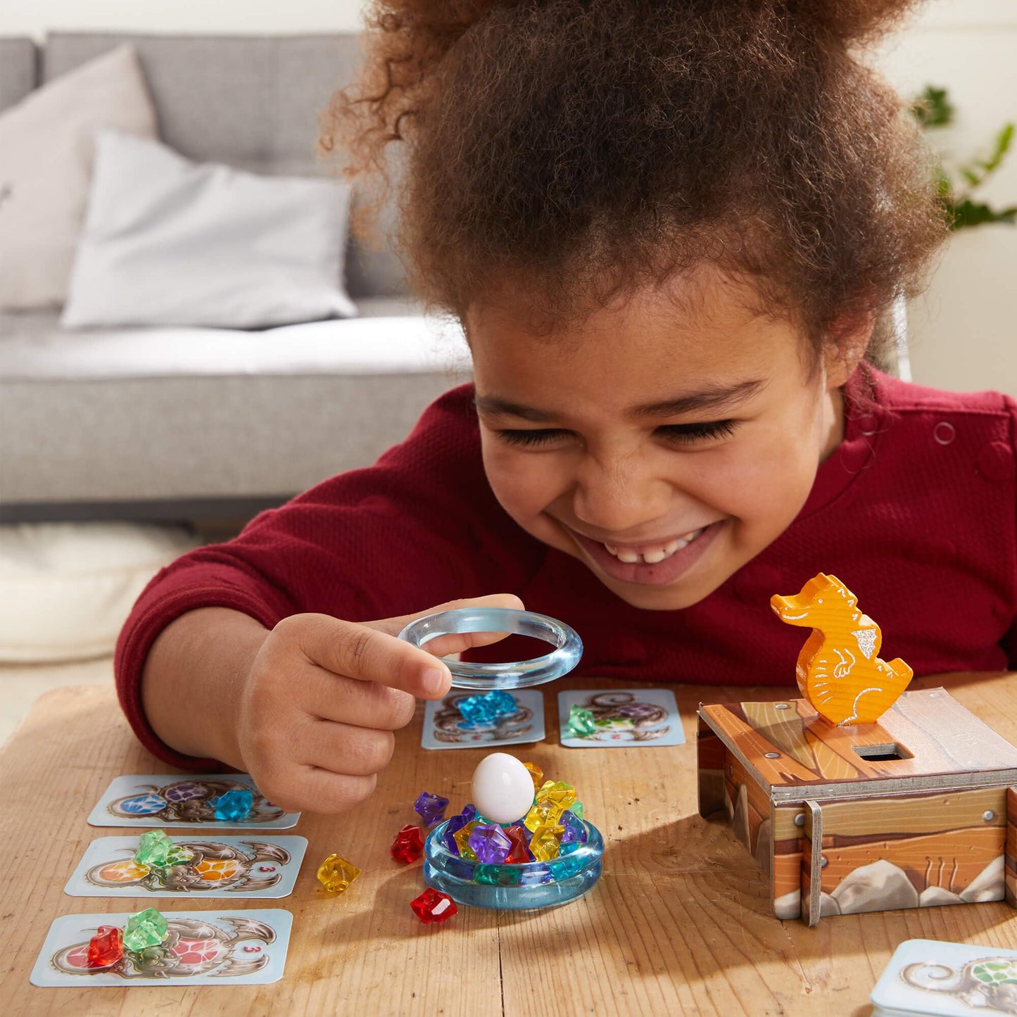 HABA Dragon's Breath Board Game - Multi-Color Cardboard & Plastic - Award-Winning Family Game for Ages 5+ - Model 303586