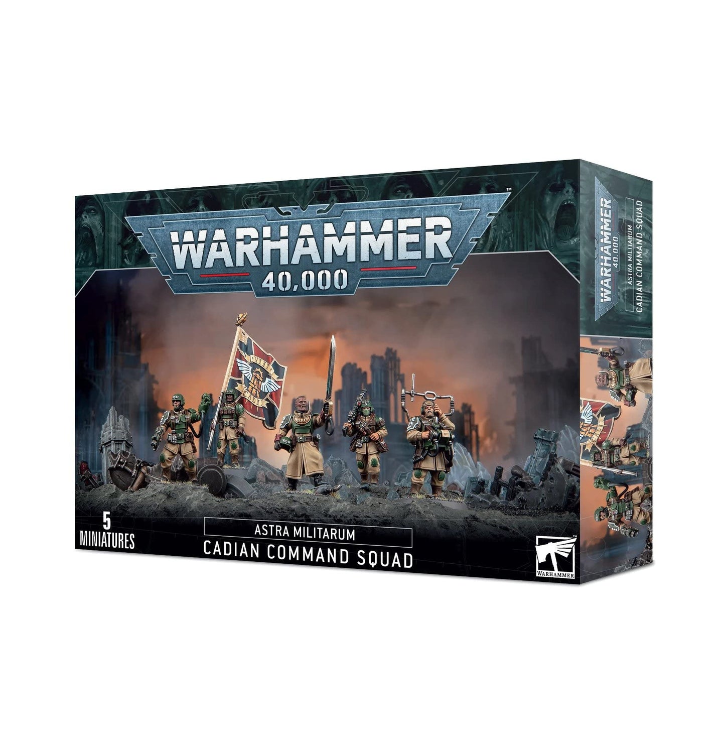 Games Workshop Warhammer 40K - Astra Militarum Cadian Command Squad (2023)