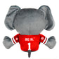Bleacher Creatures Alabama Crimson Tide Al The Elephant Mascot 8' Kuricha Sitting Plushies- Soft Chibi Inspired Mascot