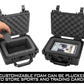 Casematix Graded Card Case Storage Box For Sports Cards Compatible With 8 Bgs, 13 Fgs Or 11 Gma Psa Graded Trading Card Slabs And More Collectible Cards - Airtight, Waterproof And Includes Padlock