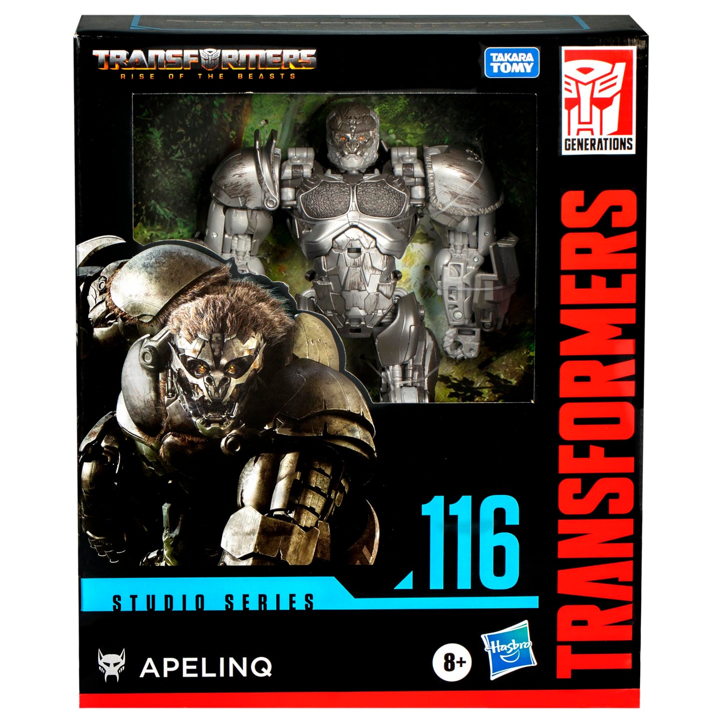 Transformers Studio Series Leader Class Apelinq Action Figure, 8.5-Inch Multicolor, G0480, For Ages 8+