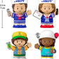 Little People Collector Stranger Things: Scoops Troop Special Edition Figure Set for Adults & Fans in a Display Gift Package