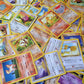 Pokemon 1st Gen Card Lot - Base, Jungle, Fossil, Team Rocket - Common & Uncommon - Excellent Condition - Multicoloured