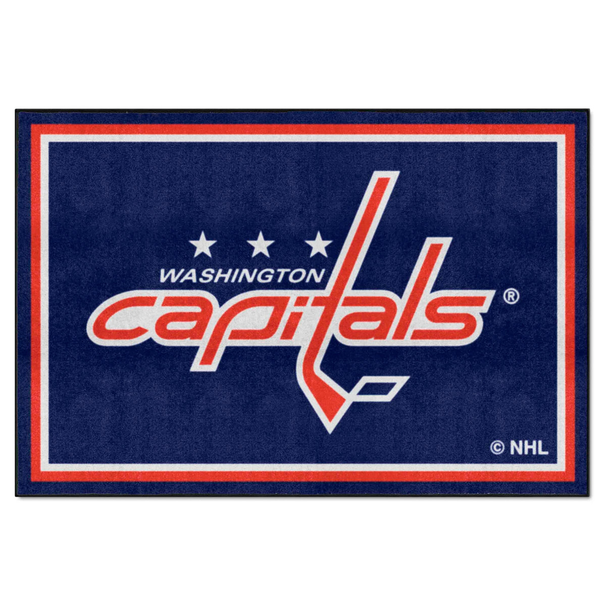 Fanmats 10567 NHL Washington Capitals Nylon Rug