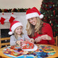 Christmas Puzzles For Kids Ages 4-6, Kids Puzzles With Santa Claus & Snowman,70 Piece Round Large Floor Puzzles For Kids Ages 3