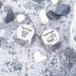 6th Anniversary Dice Gift 6 Year Anniversary Dice Gift for Women Men 6th Anniversary Iron Gift for Wife Husband 6th Anniversary