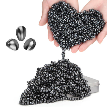 Gimobote Original 800+ Ferrite Putty Black, Fidget Toy Ferrite Rocks For Stress Relief, Sensory Toy For Adults & Teens 14+, Ferr