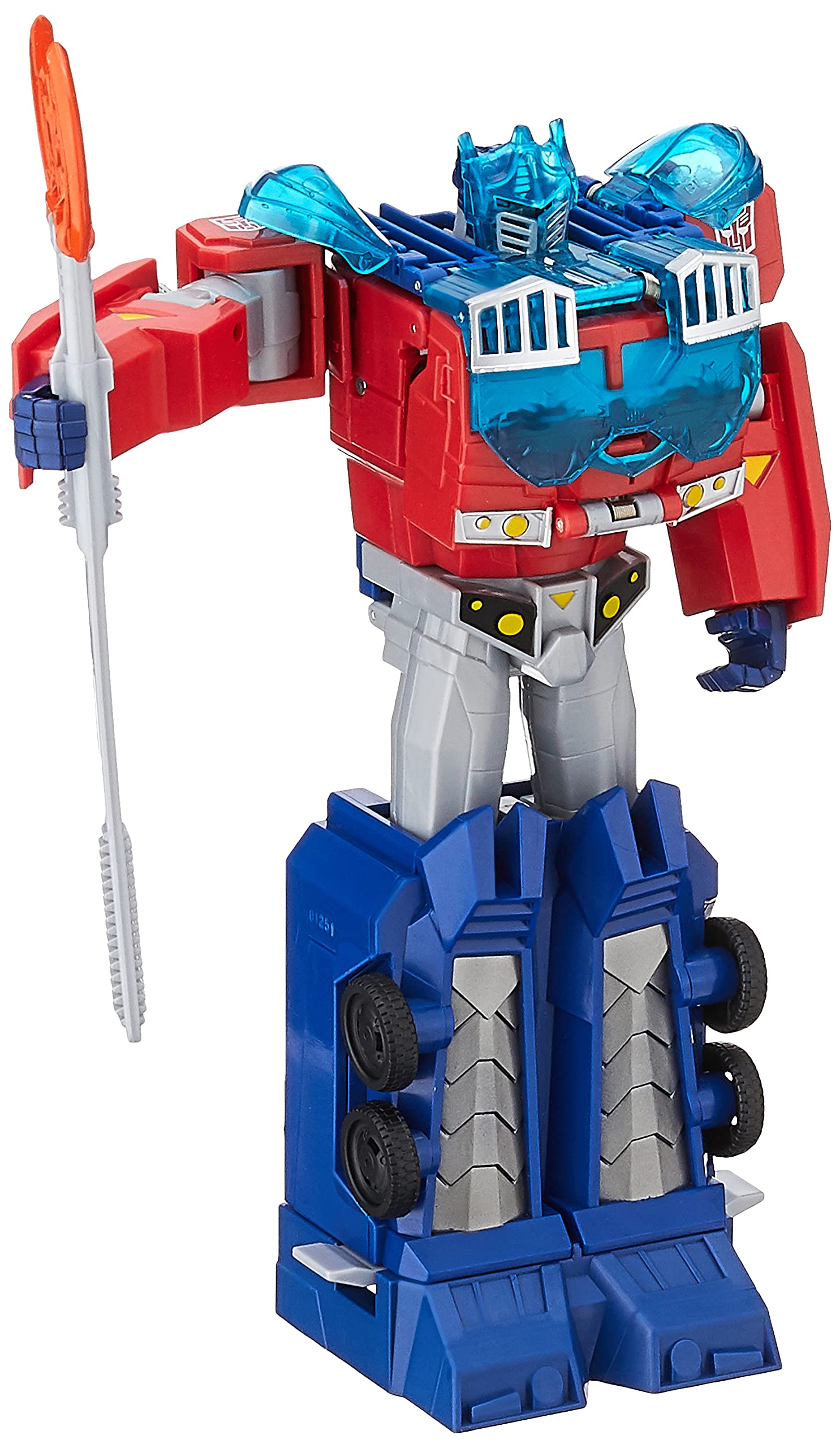 Transformers Bumblebee Cyberverse Adventures Dinobots Unite Toys Ultimate Class Optimus Prime Figure  Energon protective covering  Ages 6 and Up  9-inch
