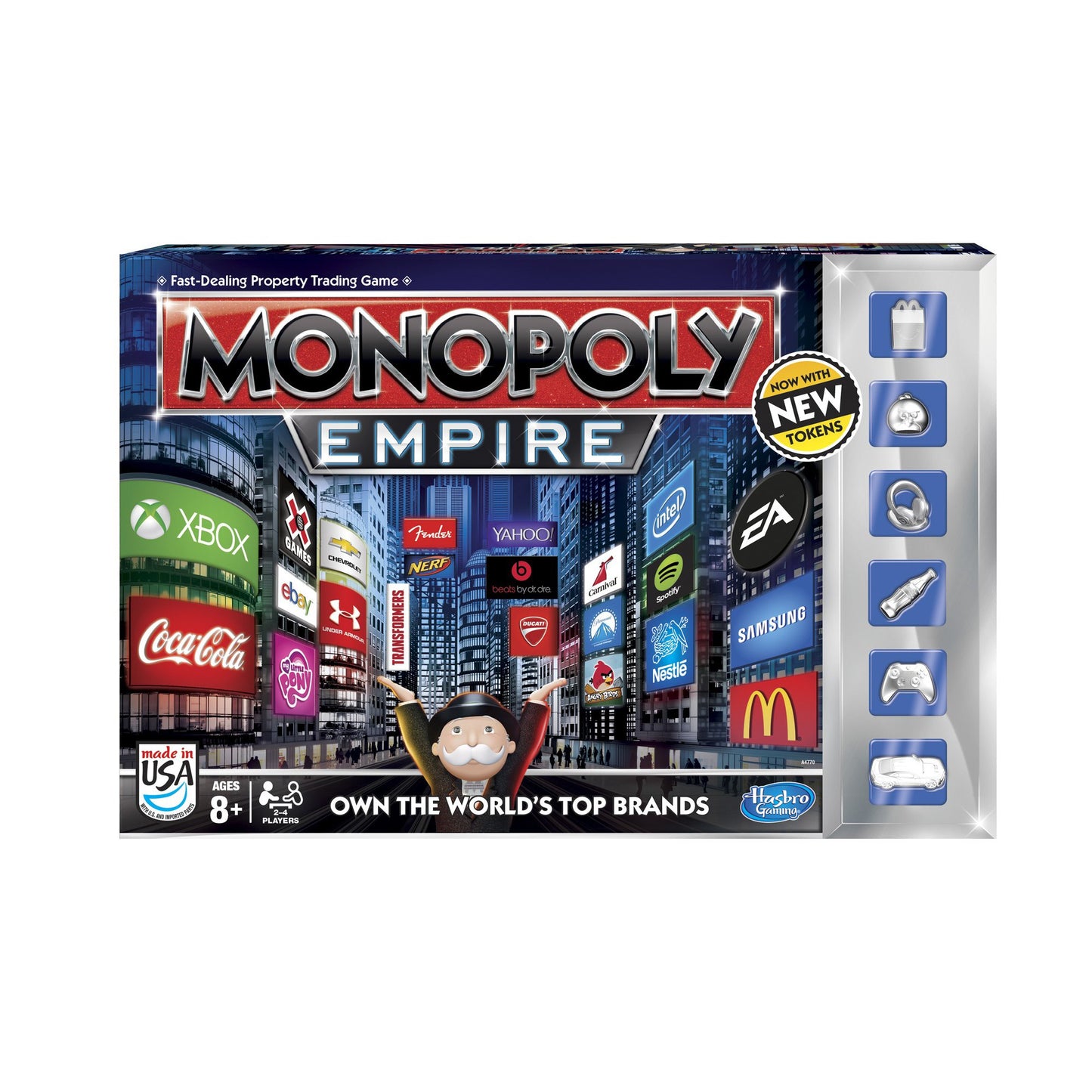 Hasbro Gaming Empire Game - Cardstock - Regular Size - Multicolor - Model A4770079