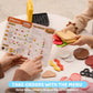 Play Food Toy For 3 4 5 6 Year Old Kids, 35 Pcs Play Kitchen Accessories, Interactive Panini Sandwitch Making Toy With Menu And