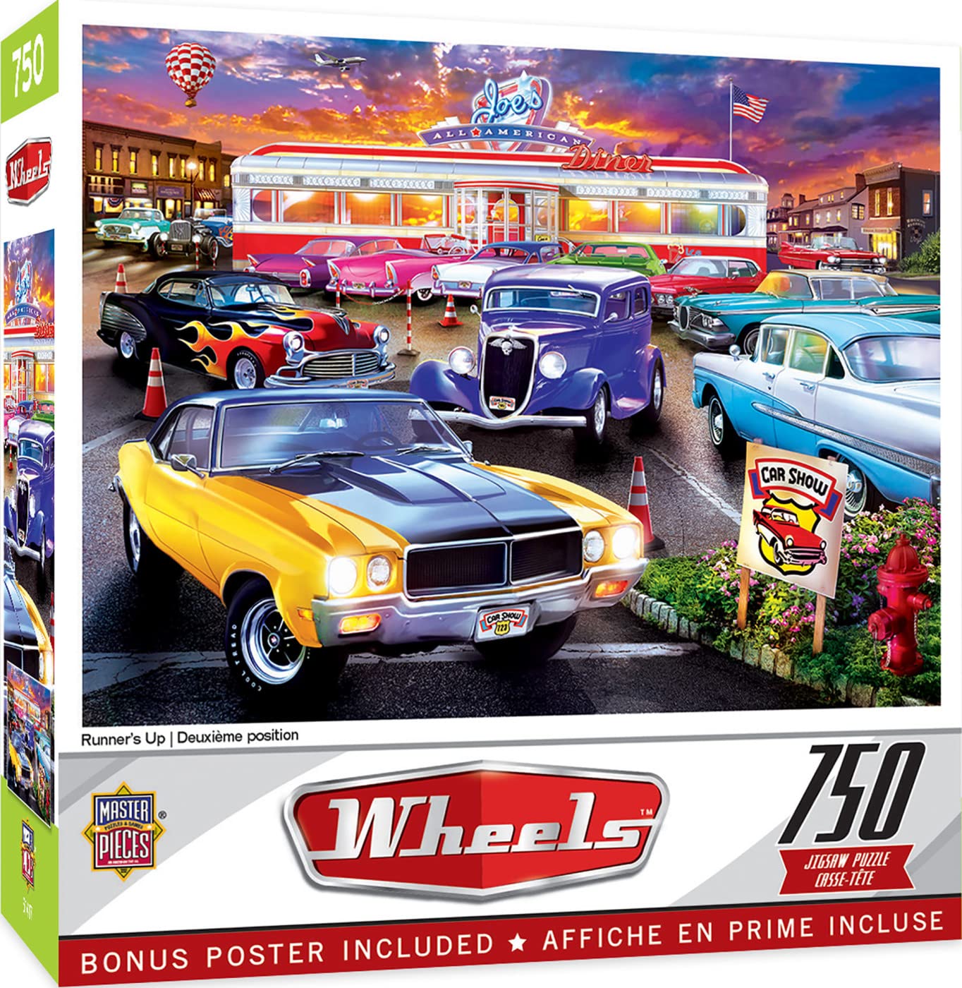 Masterpieces 750 Piece Jigsaw Puzzle For Adults And Family - Runner'S Up - 18'X24'