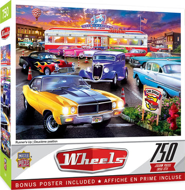 Masterpieces 750 Piece Jigsaw Puzzle For Adults And Family - Runner'S Up - 18'X24'