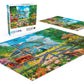 Buffalo Games - Dominic Davison - Oak Valley Farm - 1000 Piece Jigsaw Puzzle For Adults -Challenging Puzzle Perfect For Game Nights - Finished Size Is 26.75 X 19.75