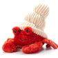 The Petting Zoo Hermit Crab Plush Toy, 12 Red Stuffed Animal, Medium Size, Perfect Gifts for Kids, Wild Onez Sealife Collection