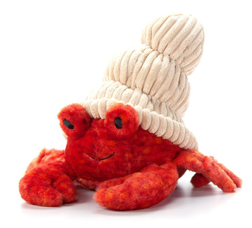 The Petting Zoo Hermit Crab Plush Toy, 12 Red Stuffed Animal, Medium Size, Perfect Gifts for Kids, Wild Onez Sealife Collection