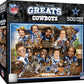 Masterpieces 500 Piece Sports Jigsaw Puzzle For Adults - Nfl Dallas Cowboys All-Time Greats - 15X21