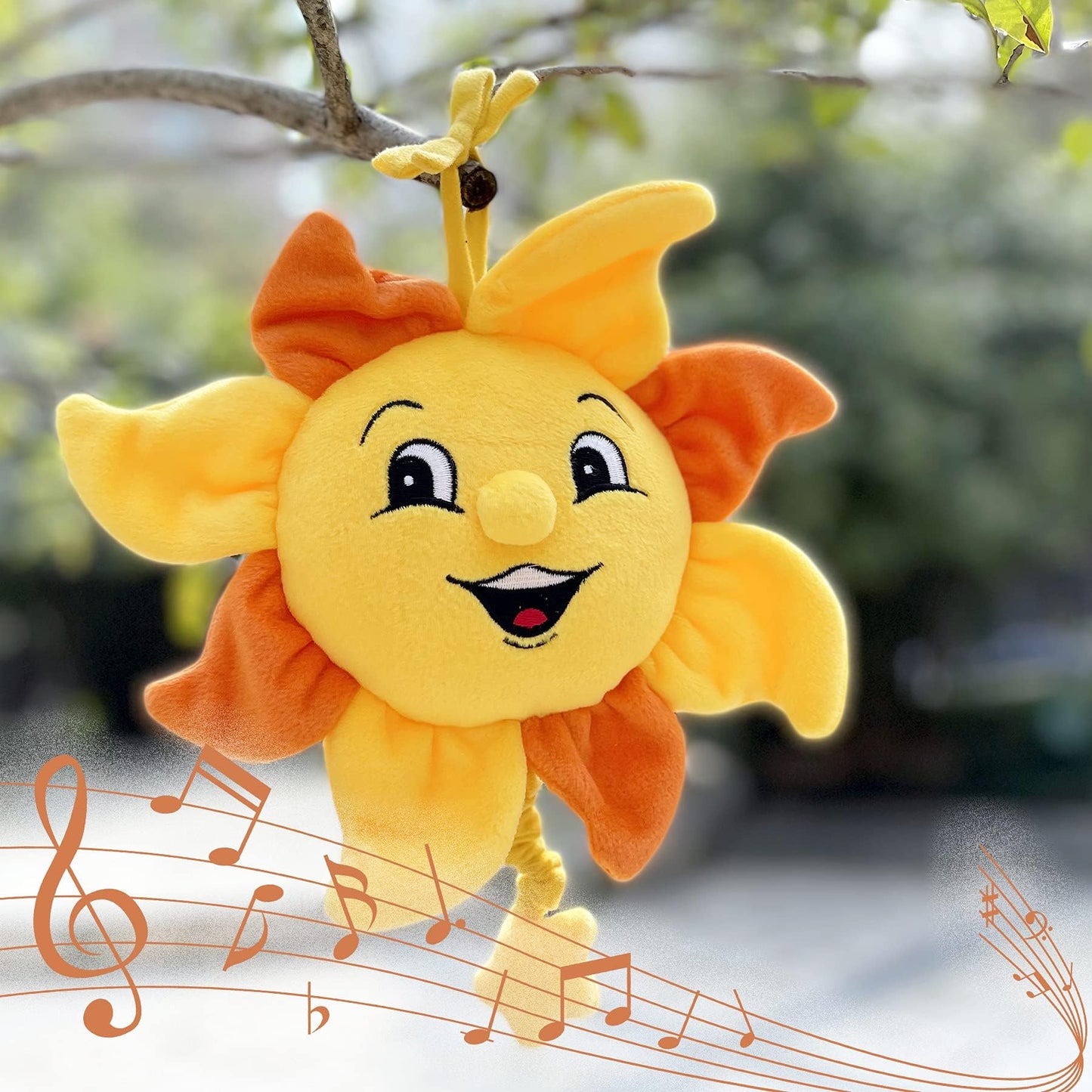 Boodeze Newborn Baby Musical Toy For Infant 0,3,6,12 Months, Soft Hanging Plush Stroller Toy For 6 To 12 Months Baby With You Ar