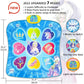 Sunlin Dance Mat, Gifts Toys For Girls 3 4 5 6 7 8 Years Old, Frozen Theme Toys, Dance Pad With 7 Game Modes, 5 Challenge Levels, 9 Built-In Music, Birthday Gifts For Kids Ages 3-12