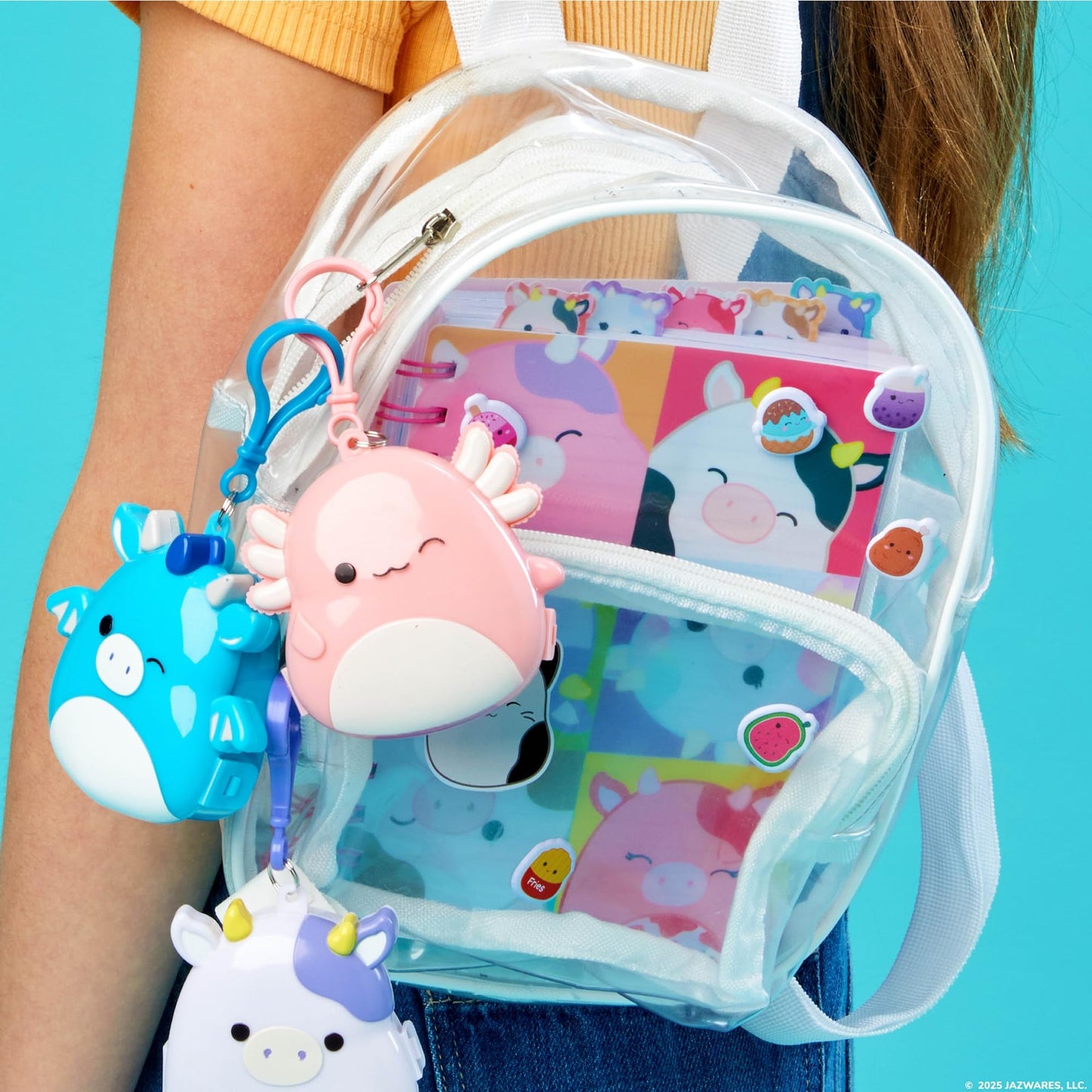 Squishmallows Original Tab Journal, 5 Tabs, Spiral Bound, Journals for Teens, Birthday Gift, Journaling Kit, Journal Set, Kids J