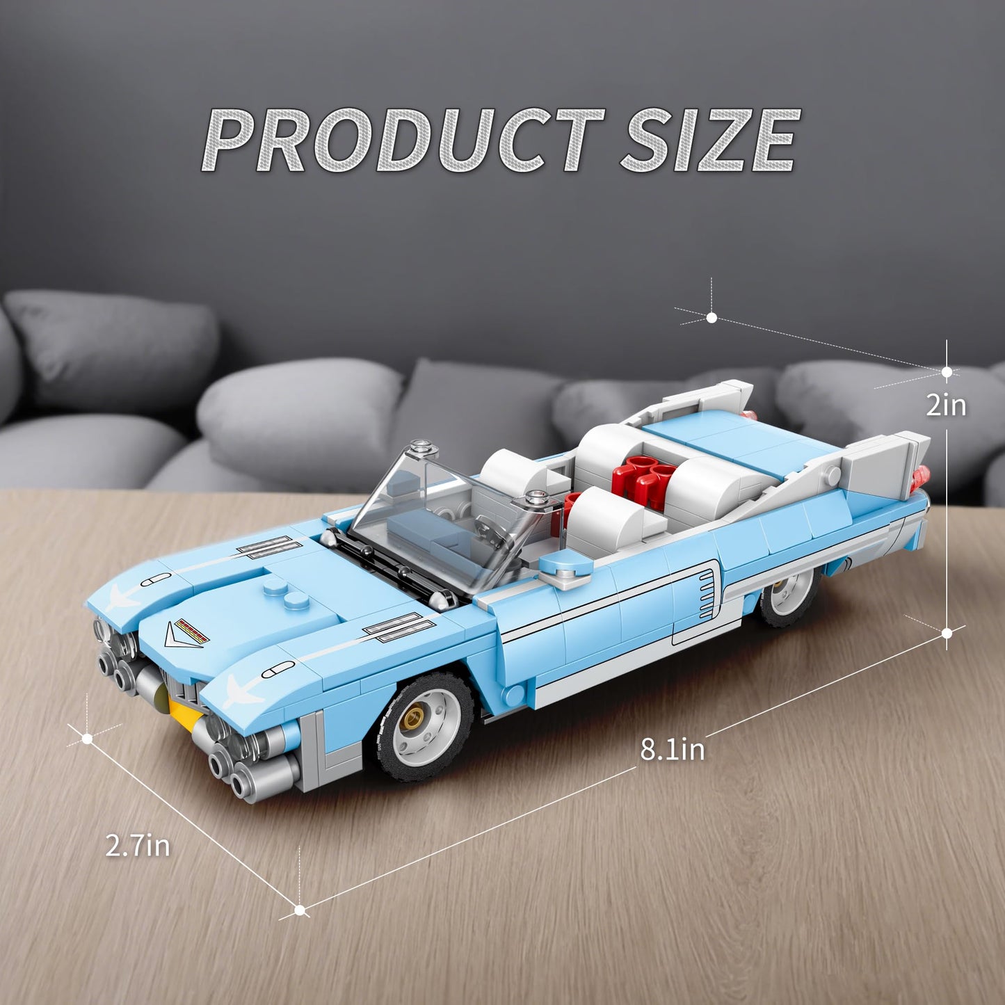 Zylegen Speed Racing Cars Building Sets For Kids, Mini Classic Moc Cars Building Blocks Toy Set, Model Cars Diy Building Kit Bir