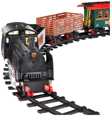 large online retailer Basics Remote Control Steam Engine Hobby Train Set with Tender and Gondola and Caboose smoky aroma  working light and realistic sounds Age 3 or up Perfect for Kids  Multicolor