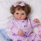 Babeside Lifelike Reborn Baby Dolls Girl - 17 Inch Soft Body Realistic Baby Doll Hand-Rooted Newborn Baby Doll That Look Real Wi