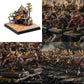 Evemodel Mixed Different Sizes Square Rectangle Bases For Wargames Tabletop (50Pcs-Square Bases)