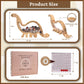 Wooden Dinosaur Piggy Bank With Clear Acrylic On Both Sides - Piggy Bank For Kids And Adults - Coin Bank, Money Bank For Saving,