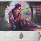 Fantasy North - Butterfly - TCG Trading Card Game Playmat and Mouse Pad - 24 x 14 inches - Perfect for Magic MTG Commander Pokem