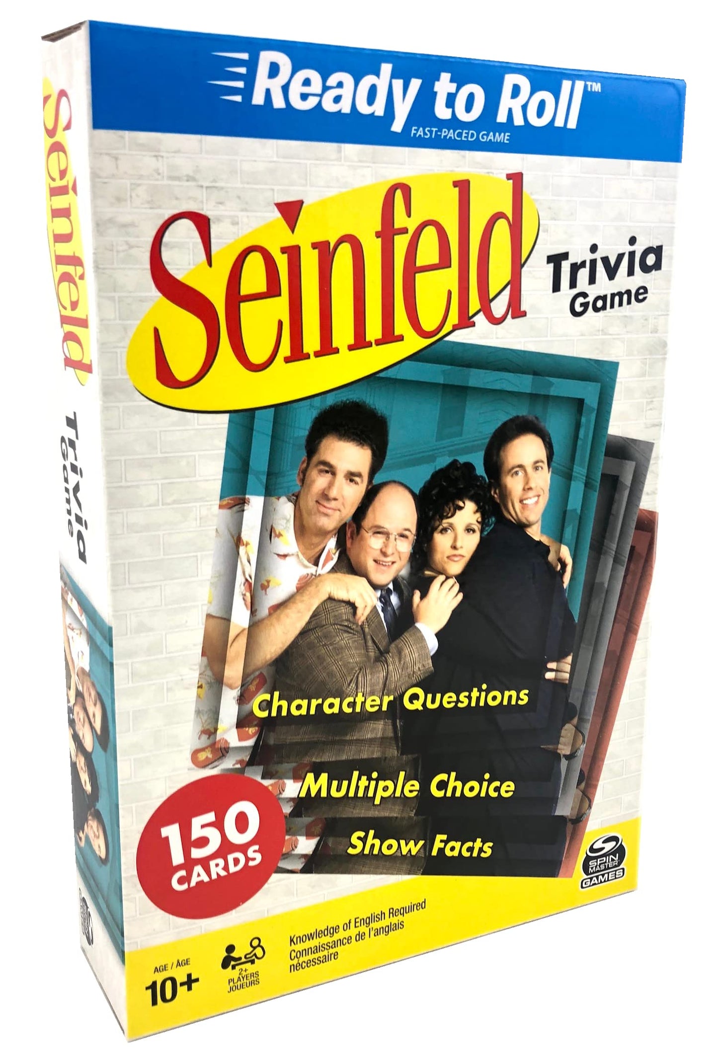 Seinfeld Tv Show - Trivia Game - 150 Cards - 2 Or More Players - Age 10 And Up