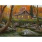 Reflective Art Weekend Retreat 550-Piece Jigsaw Puzzle Set