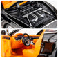 Wakakac Compatible For 1/24 Bentley Continental Gt Model Car Alloy Diecast Toy Car Collectible Pull Back Toy Vehicles With Sound
