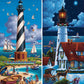Dowdle Jigsaw Puzzle - Lighthouses North - 500 Piece