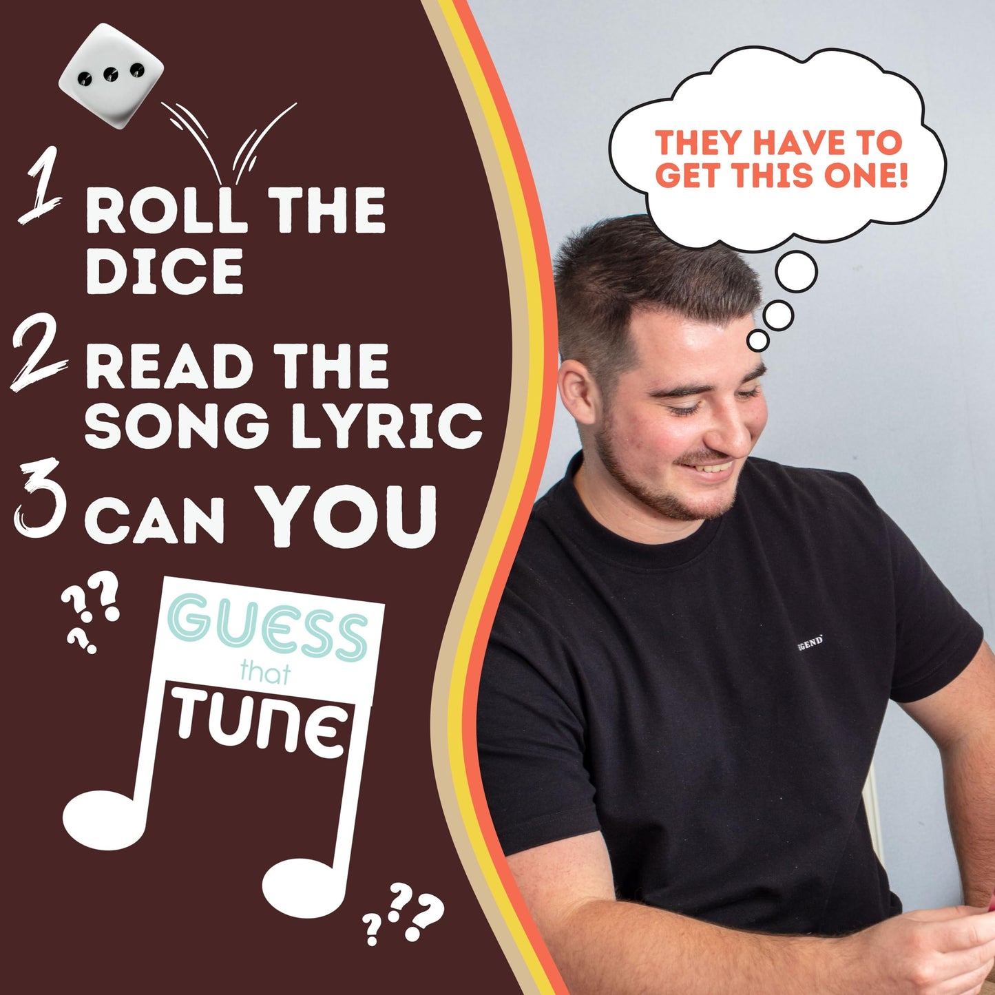 Boxer Gifts Seventies Guess That Tune Music Card Games For Adults And Families | Song Lyrics Game Night - Name The 70S Song Triv