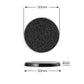 Easypegs 50Mm Textured Plastic Round Bases Or 1.96 Inch Wargames Table Top Games 100 Count