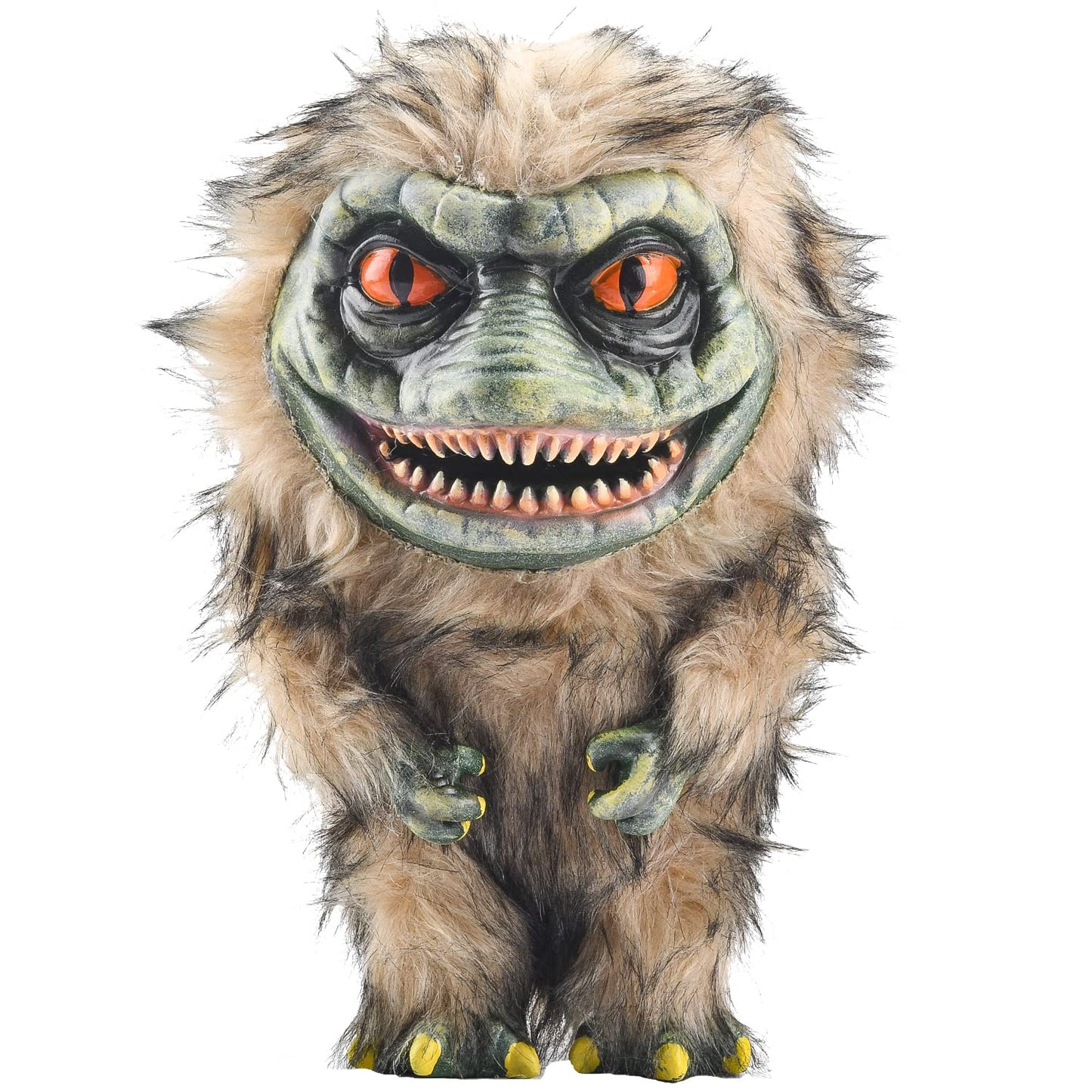 Alien Monster Prop Doll  Creepy Plush Doll Movie Stuffed Toy  Green Funny Ugly Space Crite Horror Gifts for mature-themed Collector on Halloween Birthday