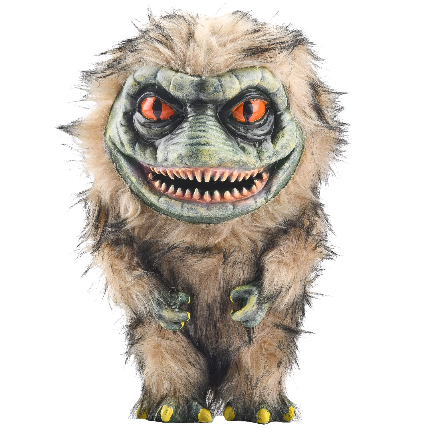 Alien Monster Prop Doll  Creepy Plush Doll Movie Stuffed Toy  Green Funny Ugly Space Crite Horror Gifts for mature-themed Collector on Halloween Birthday