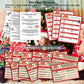 Christmas Friendly Feud Quiz, Baby Shower Game Night, Christmas Party Game, Family Activity, Feud Trivia Quiz, Holiday Games For Adults Coworkers Groups Christmas Party Supplies-003