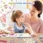 Perryhome Diy Journal Kit For Girls Ages 8-12, Stationery Journal Set For Teenage Girls Ages 8-12 Scrapbook & Diary Kits, Journaling Art Crafts Kit Teen 8-10-12 Year Old Girl Birthday Gifts - Pink