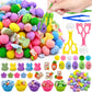 269 Pcs Easter Sensory Bin Filler Bunny Egg Flower Counting Sorting Sensory Bin Items Fine Motor Easter Counts For Spring Counti