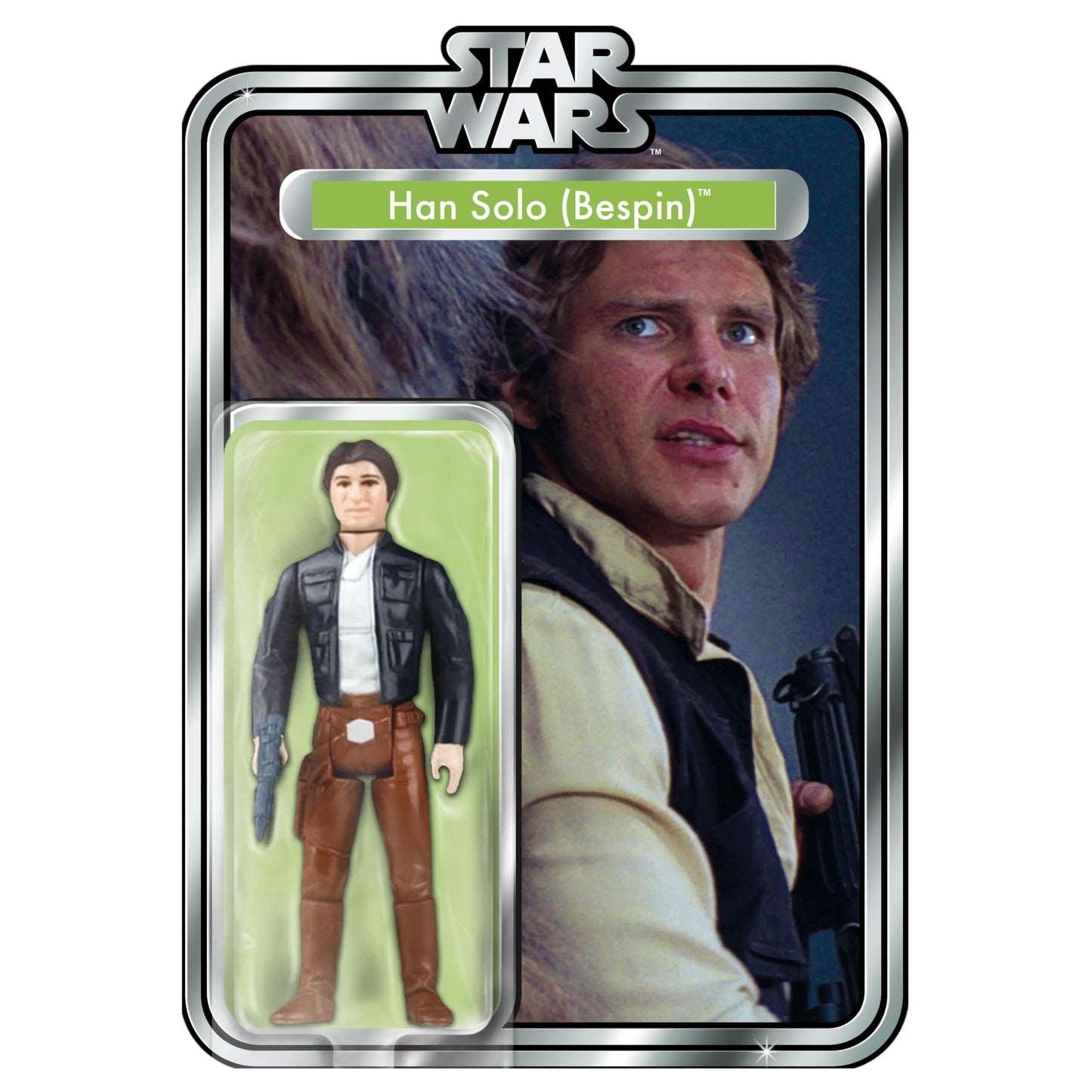 Star Wars Han Solo Bespin Action Figure Funky chunky Magnet  Toynk limited availability