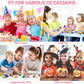 UMIKU 100 Pack Animal Pencil Erasers, 3D Rubber Desk Pets, Multicolor Classroom Prizes & Party Favors, Model 100p-xpc