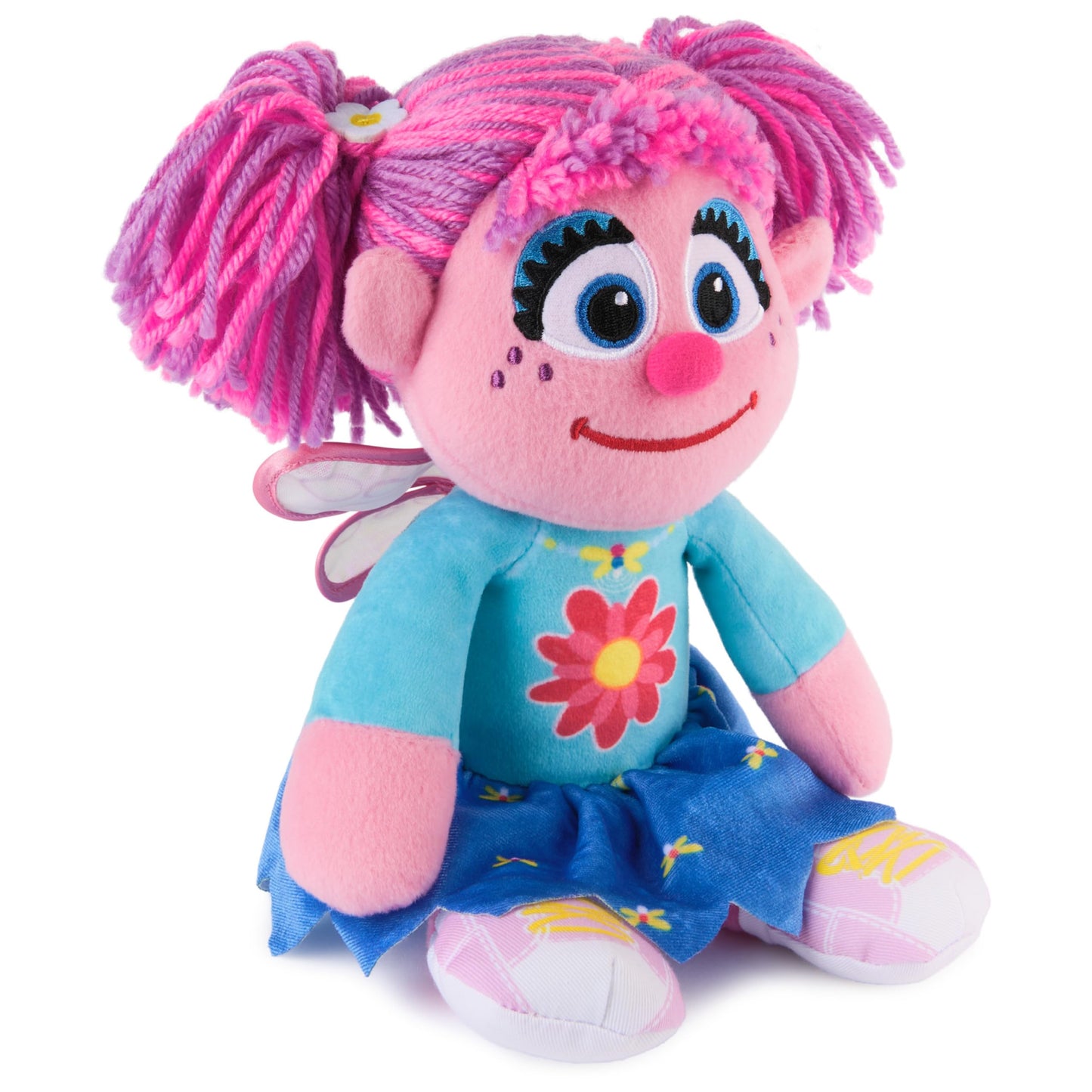 GUND Abby Cadabby Take Along Buddy Plush Toy, 13” Pink Muppet, Premium Quality for Ages 1 & Up