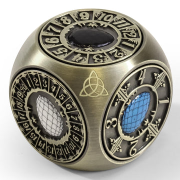 G00D4U Metal Dnd Spinner Dice Set, 7 In 1 D&D Dice Spinner With Unique Dragons Egg Relief For Dungeons And Dragons Gifts, Fantas