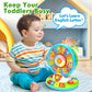 Toys For 1 2 3 Year Old Boy Girl, Musical Spin And Sing Alphabet Zoo, Learning Toys For Toddlers 1-3, Educational Interactive Toys, Christmas Birthday Gift For Baby Boys Girls Age 6-9-12-18 Months