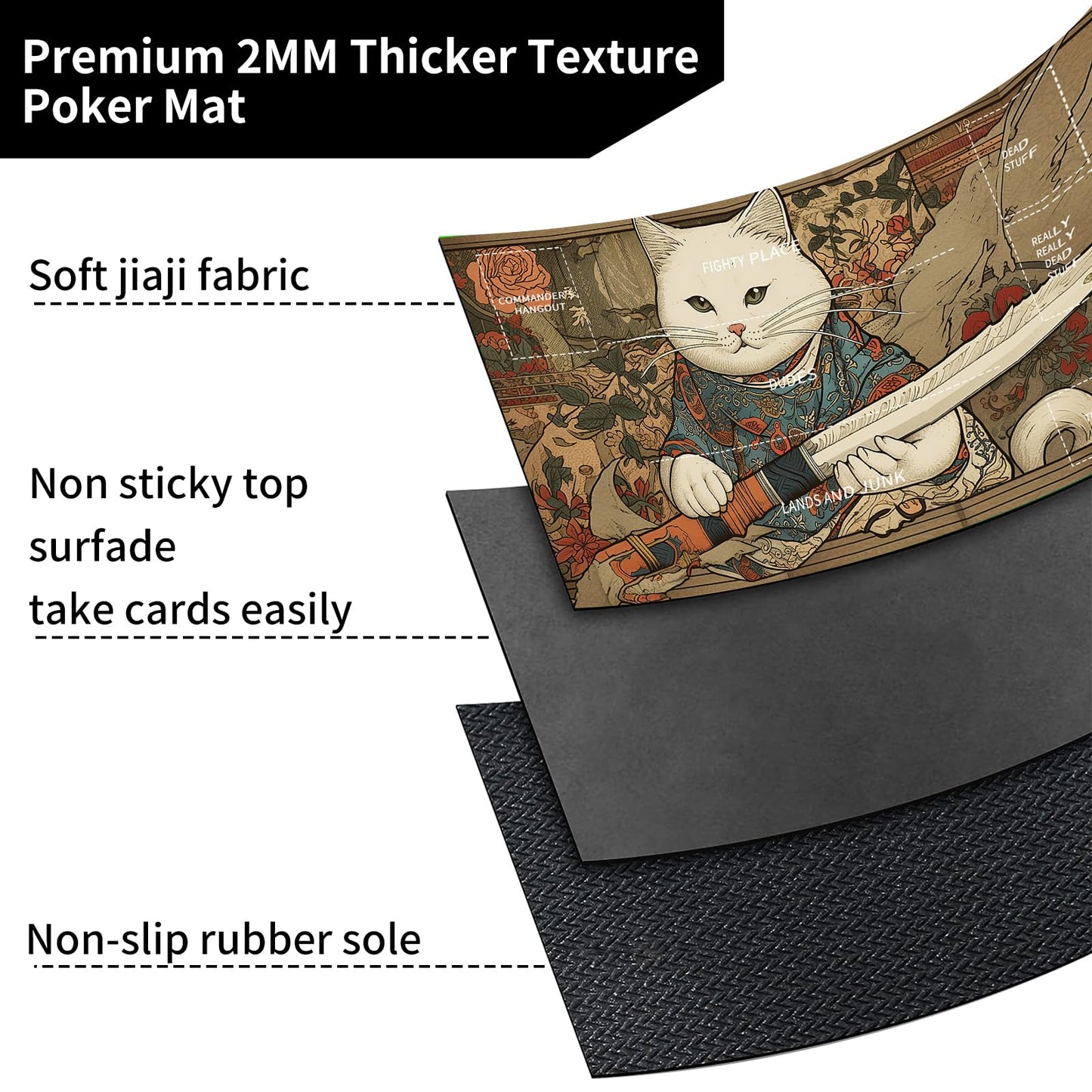 mtg card mats Playmat for TCG Card Pricing, MTG Selling Mat, Vendor Booth Organizer